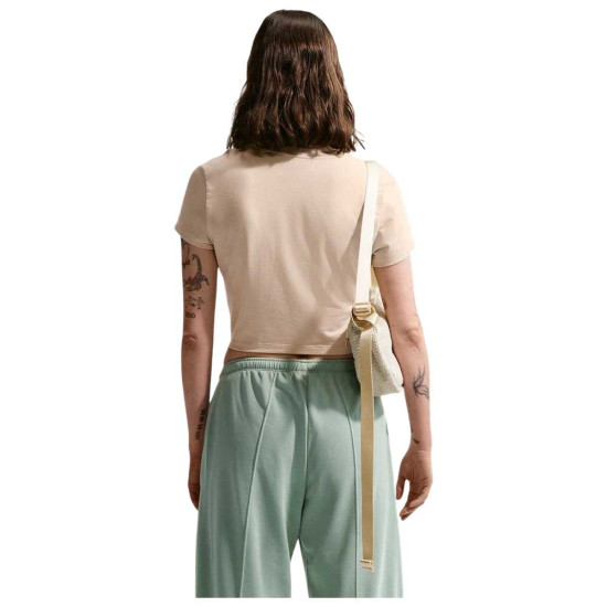 Nike Γυναικεία κοντομάνικη μπλούζα Sportswear Chill Knit Cropped T-Shirt